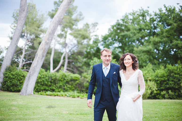 Nicole and Jerome Provence villa wedding