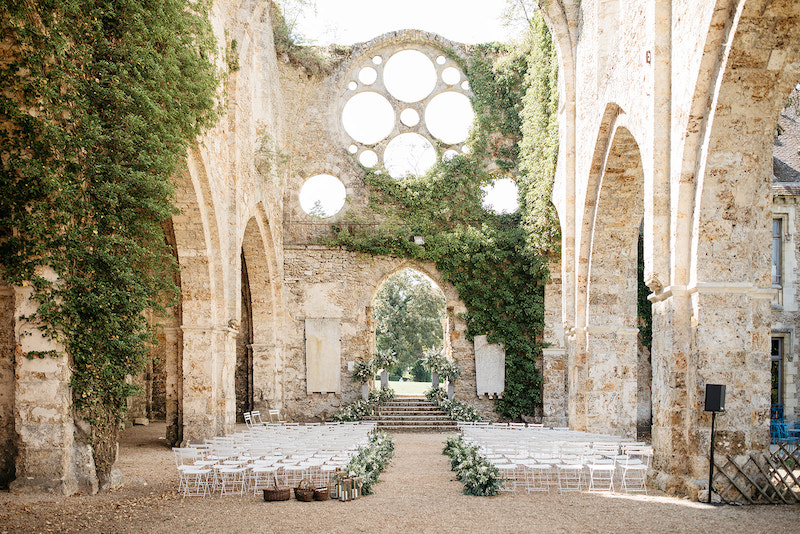 Historic Abbey Hotel wedding Planner France