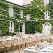 French countryside château wedding planned by Fête in France