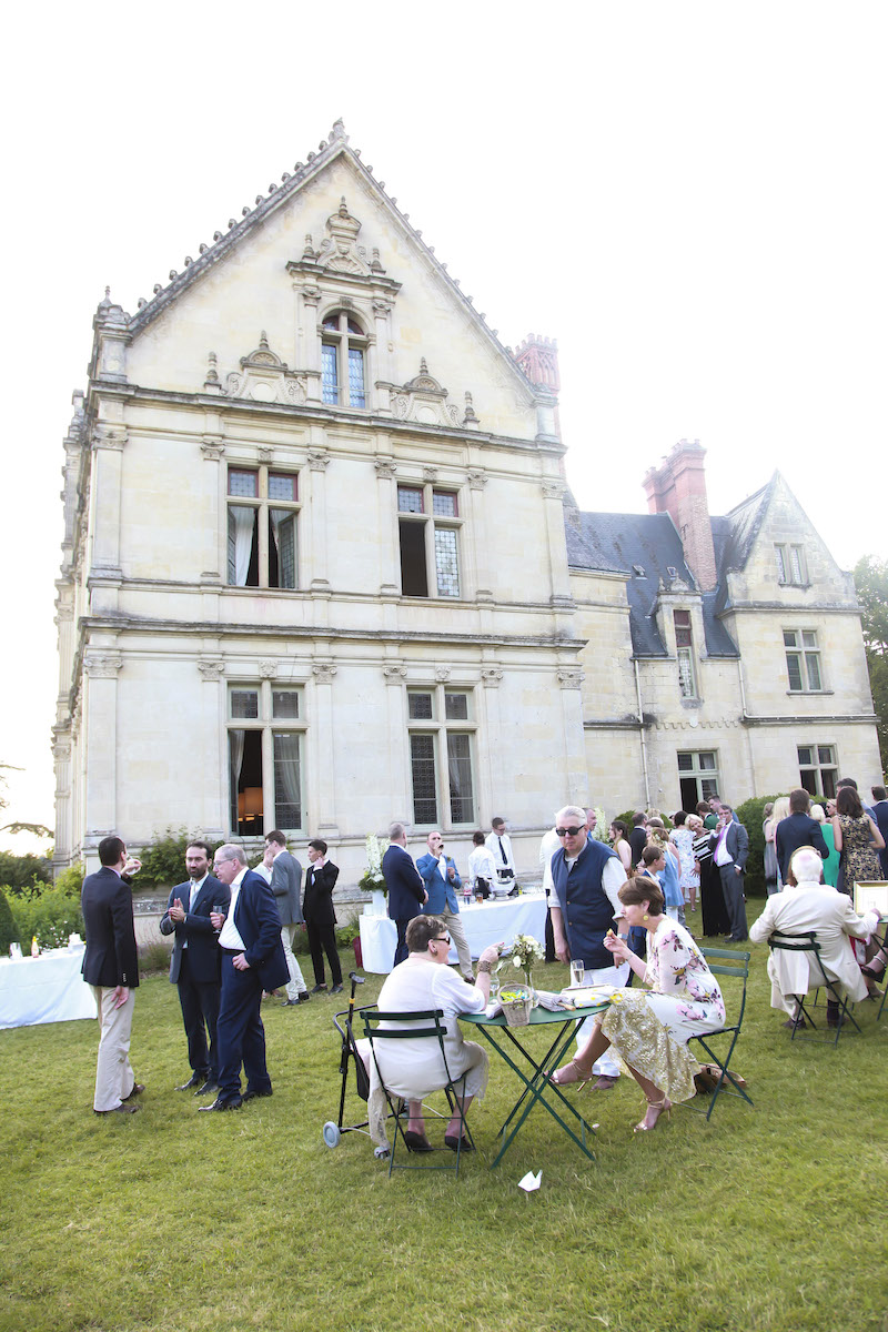 Vin d'honneur mariage chateau de la Loire