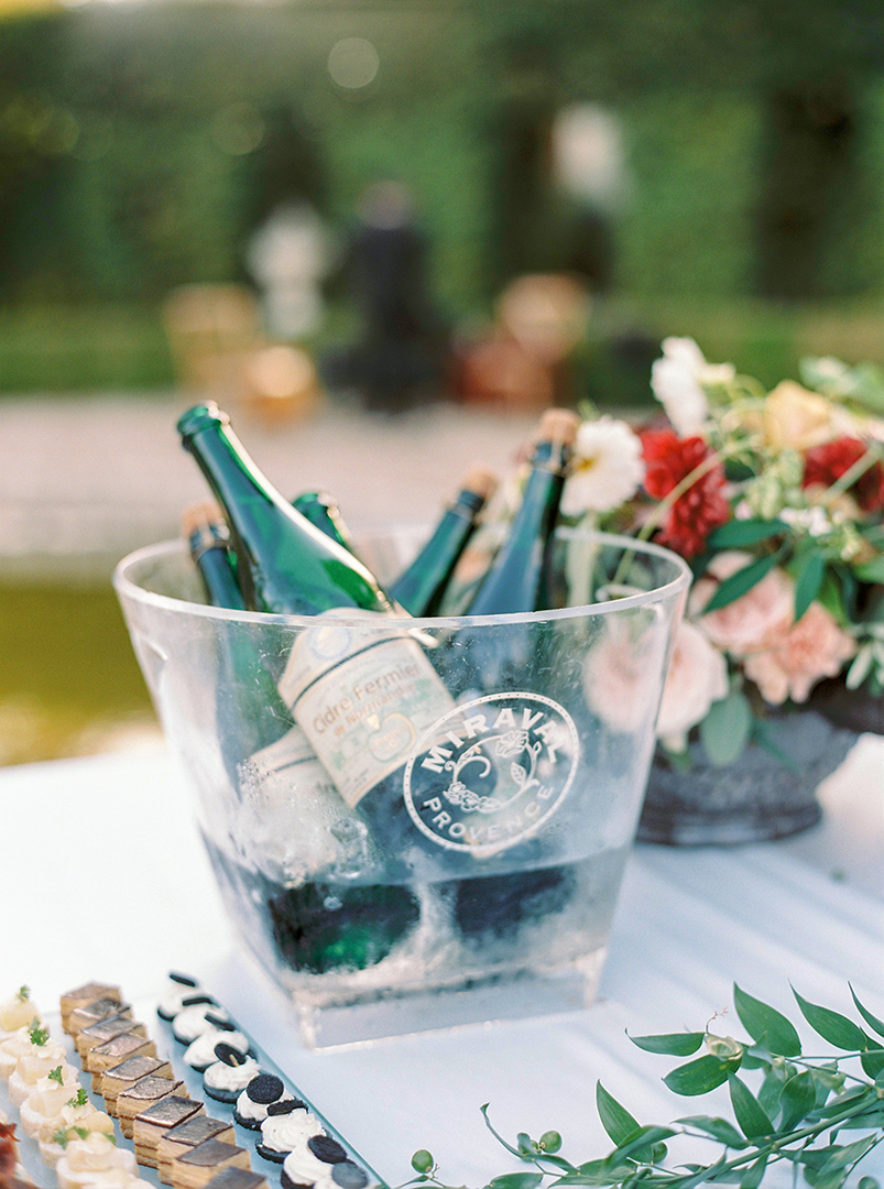 French countryside wedding cocktail